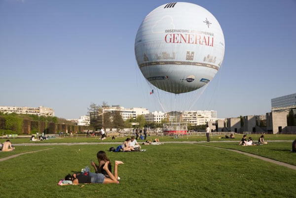 Ballon de surveillance de la qualité de l'air 148773 (Mairie de Paris - S.Robichon)