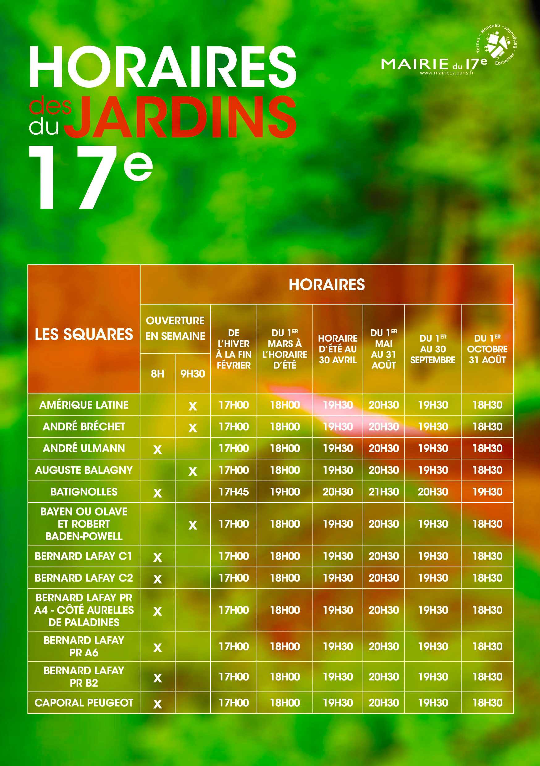 FLYER HORAIRES JARDINS-17e-recto.jpg FLYER HORAIRES JARDINS-17e-recto