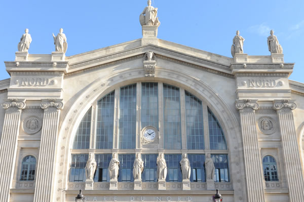 Façade de la gare du Nord (10e) 143019 (Déborah Lesage - Mairie de Paris)