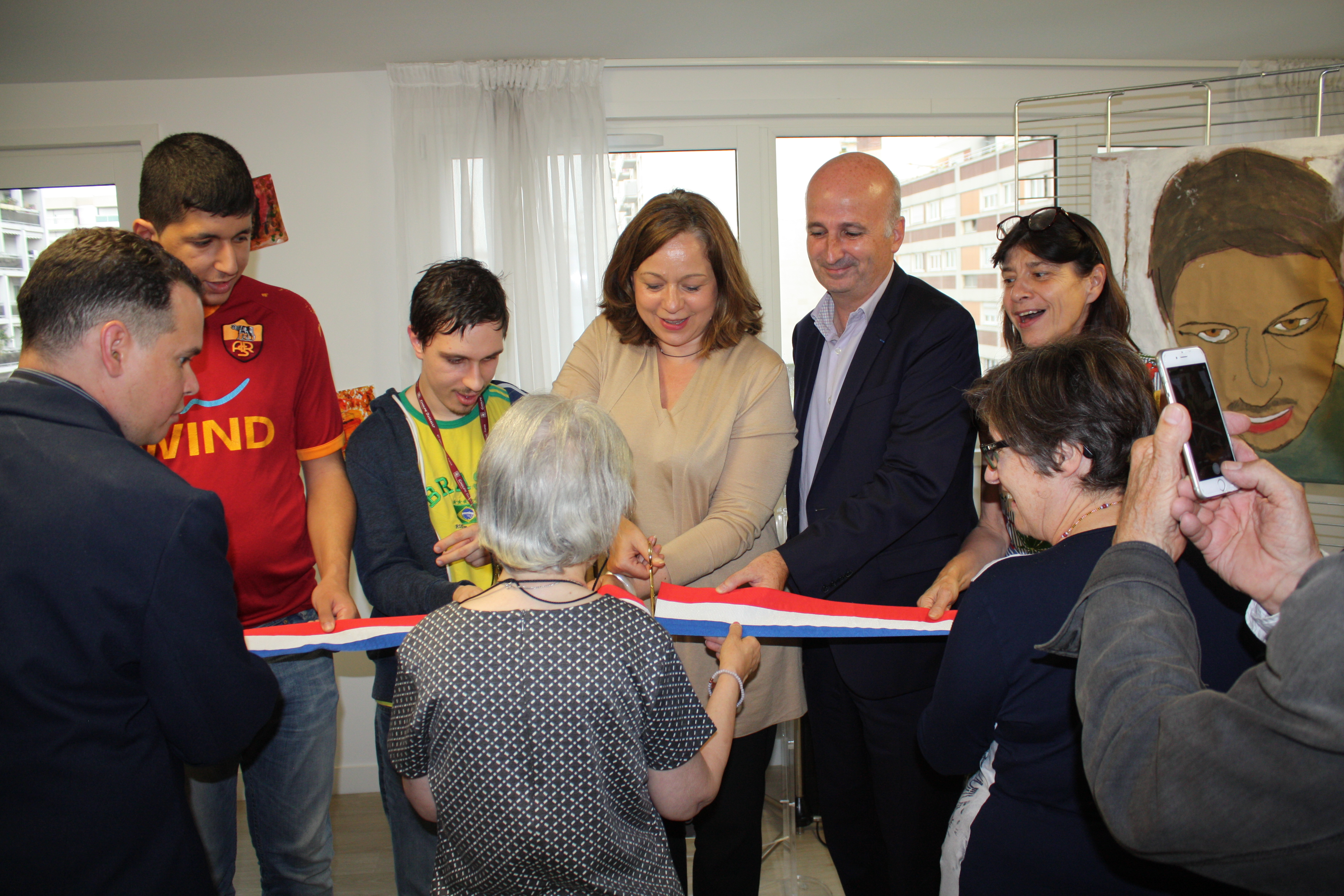 Inauguration du foyer Louise Dumonteil