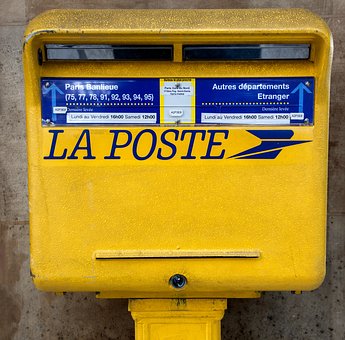 boite aux lettres de la poste