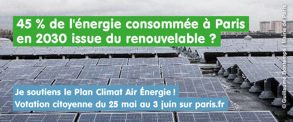 Je soutiens le Plan Climat Air Energie