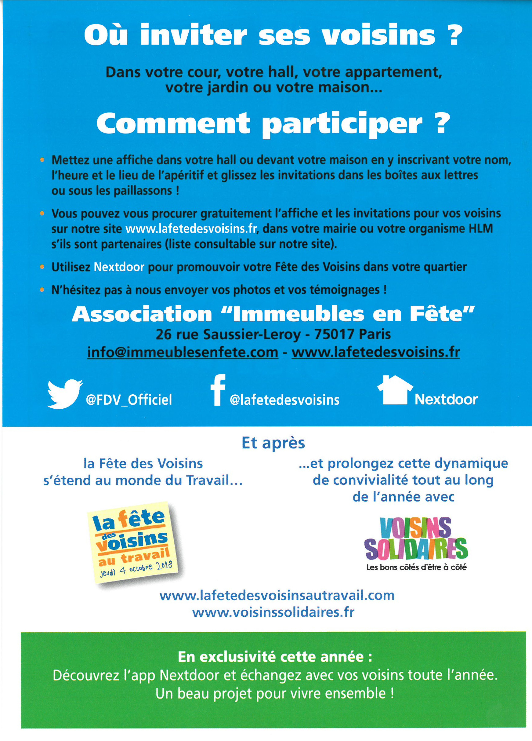 Flyer La Fête des Voisins Verso.jpg Flyer La Fête des Voisins 2018