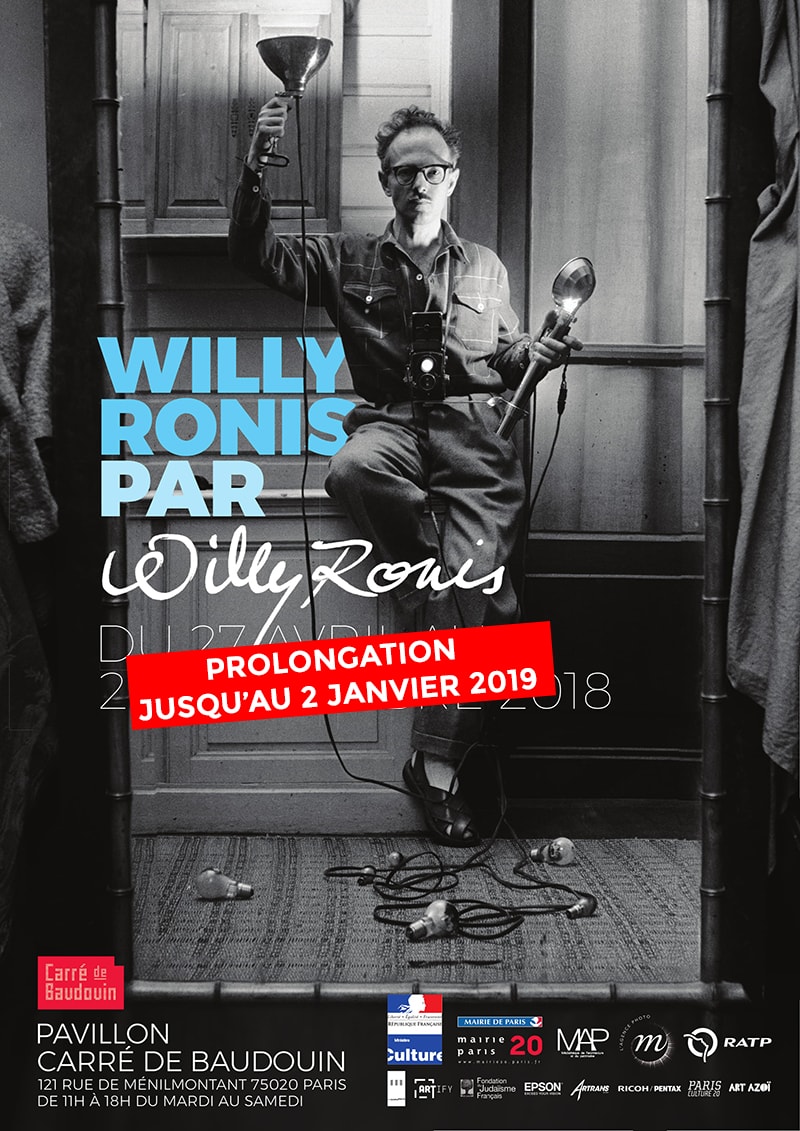 Affiche Willy Ronis Prolongation