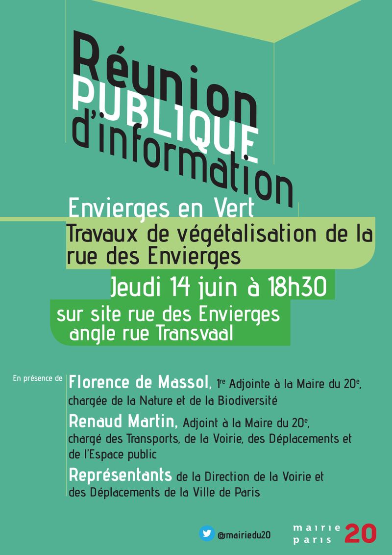 RPI Rue des Envierges Végétalisation 14 juin 2018