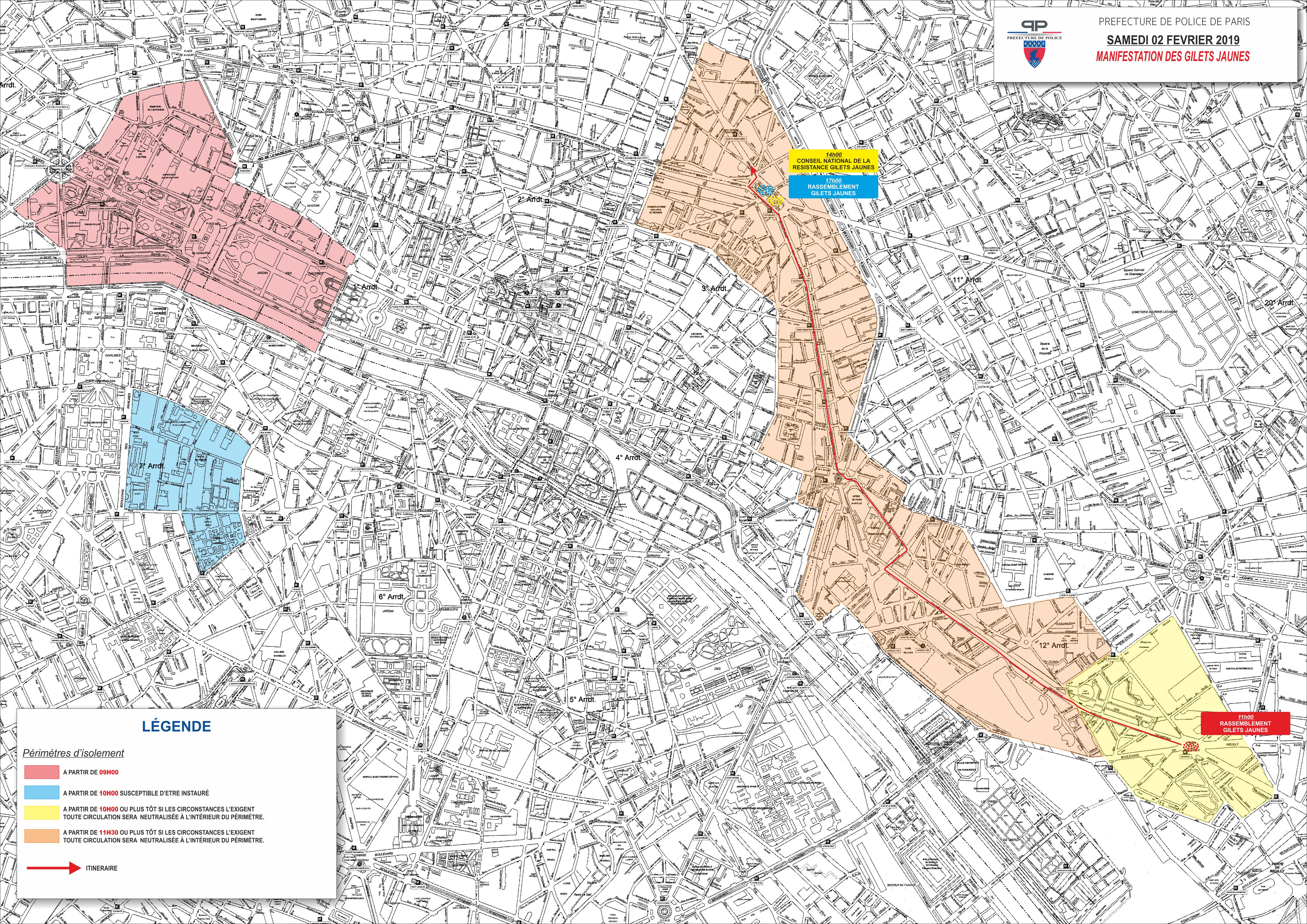Gilets Jaunes Actualité Des Manifestations Du Samedi 2