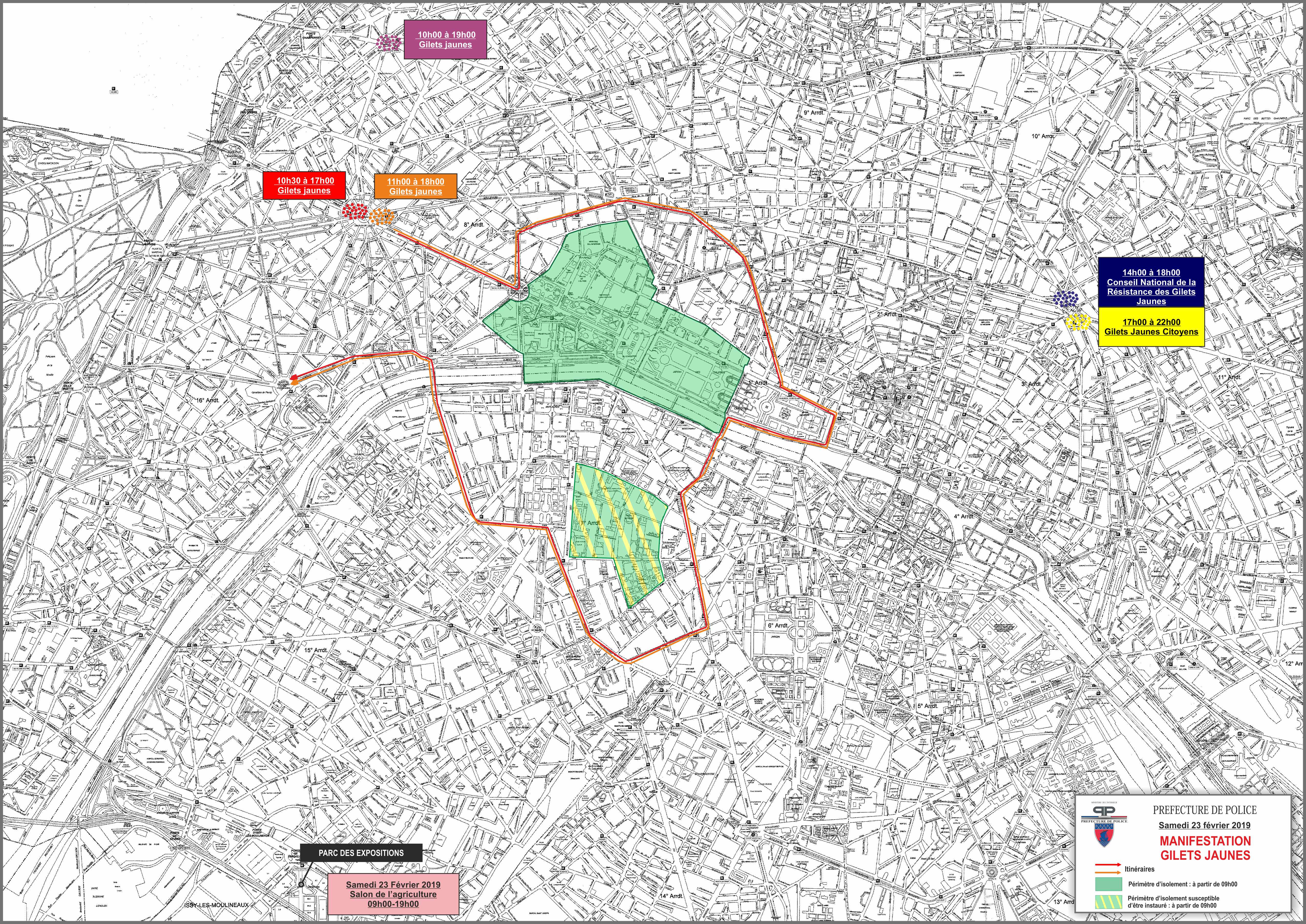 Gilets Jaunes Actualité Des Manifestations Du 23 Février