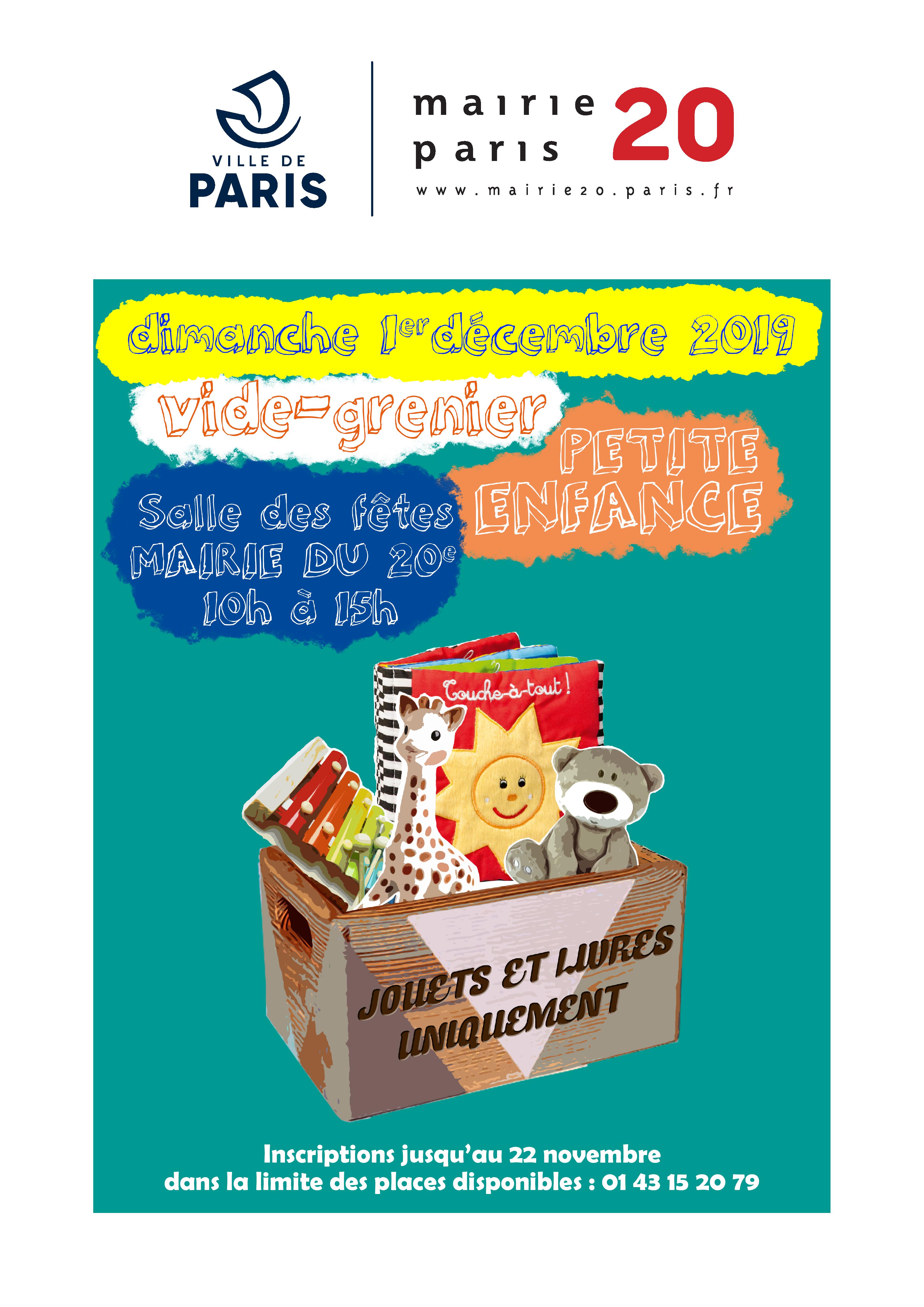 Vide grenier petite enfance décembre 2019