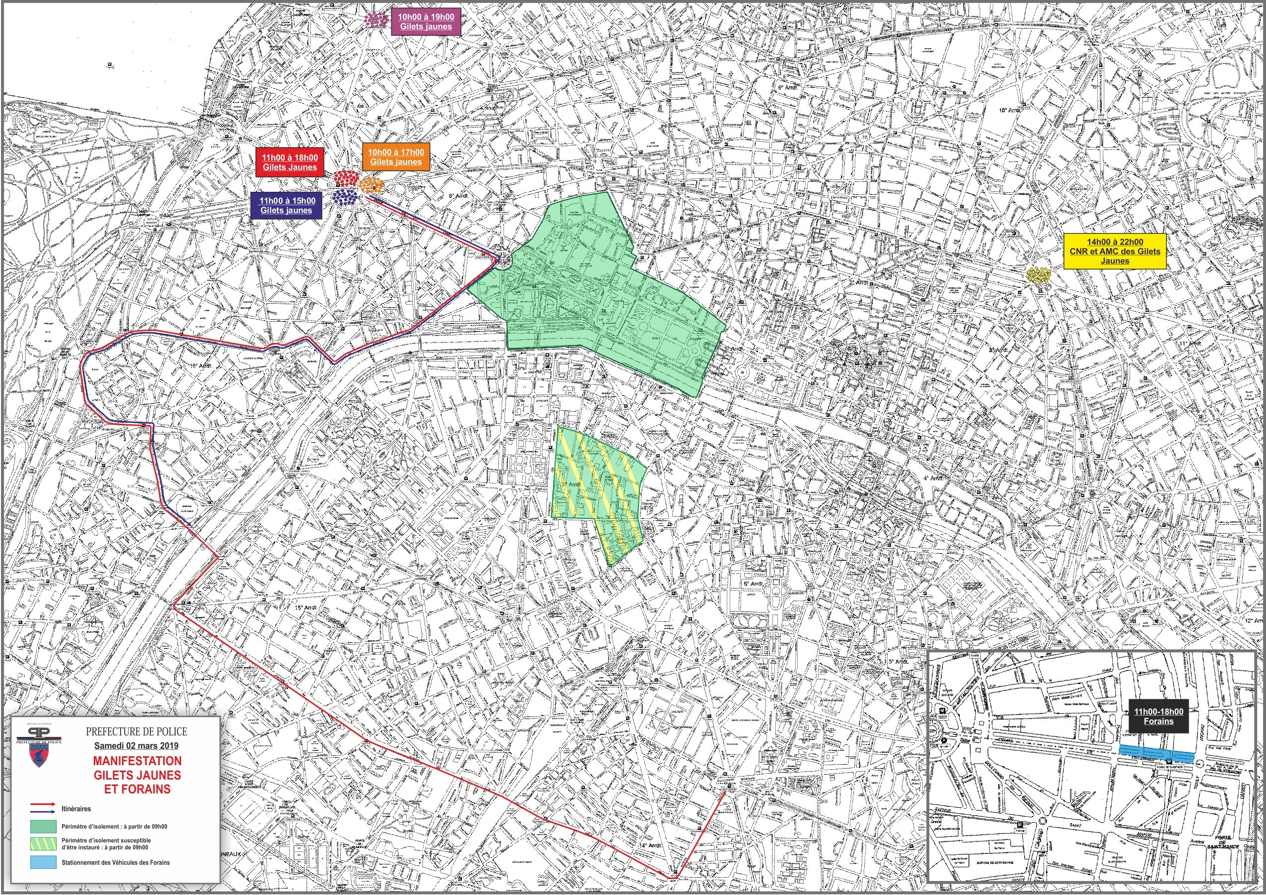 Gilets Jaunes Actualité Des Manifestations Du 2 Mars 2019