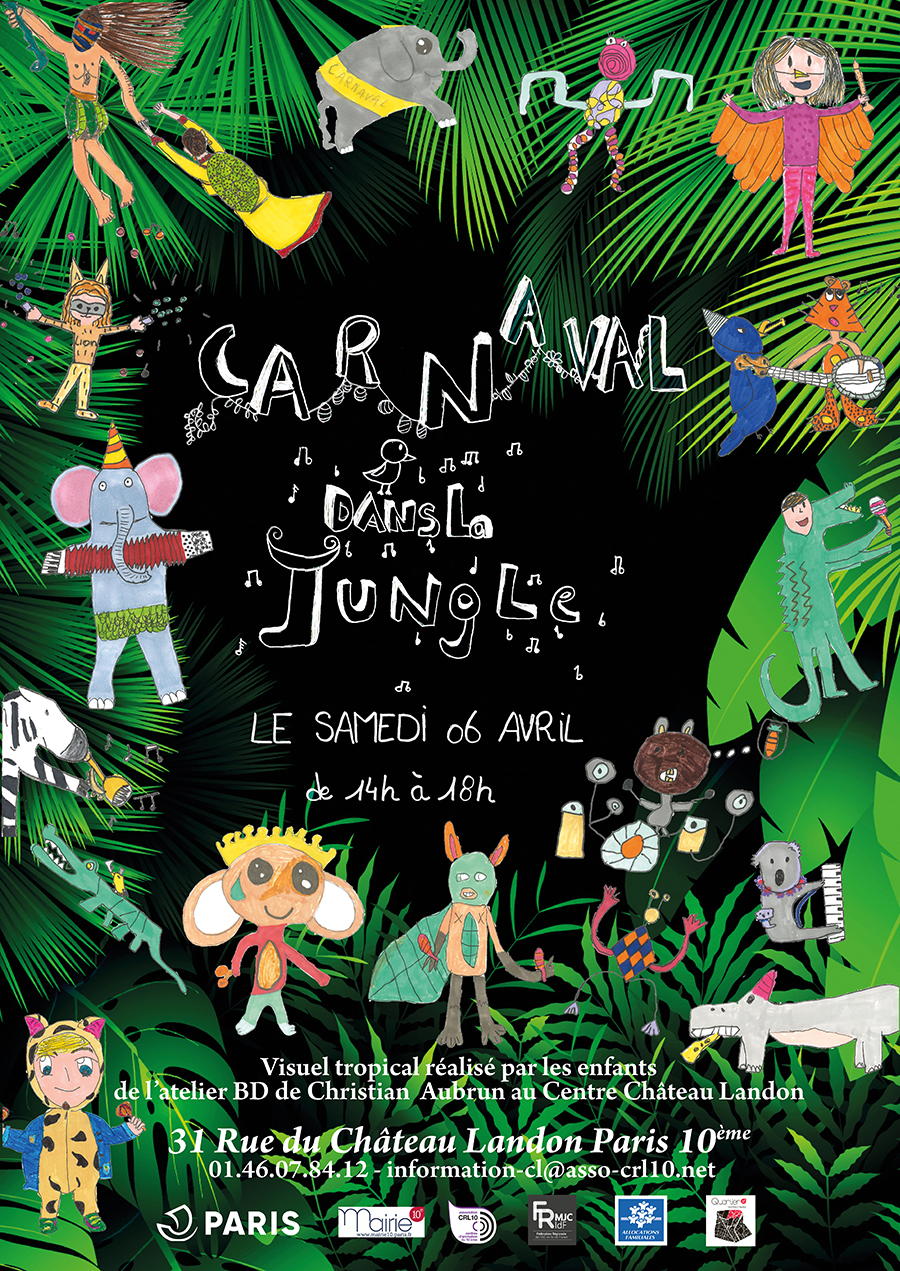 CRL carnaval affiche -petits