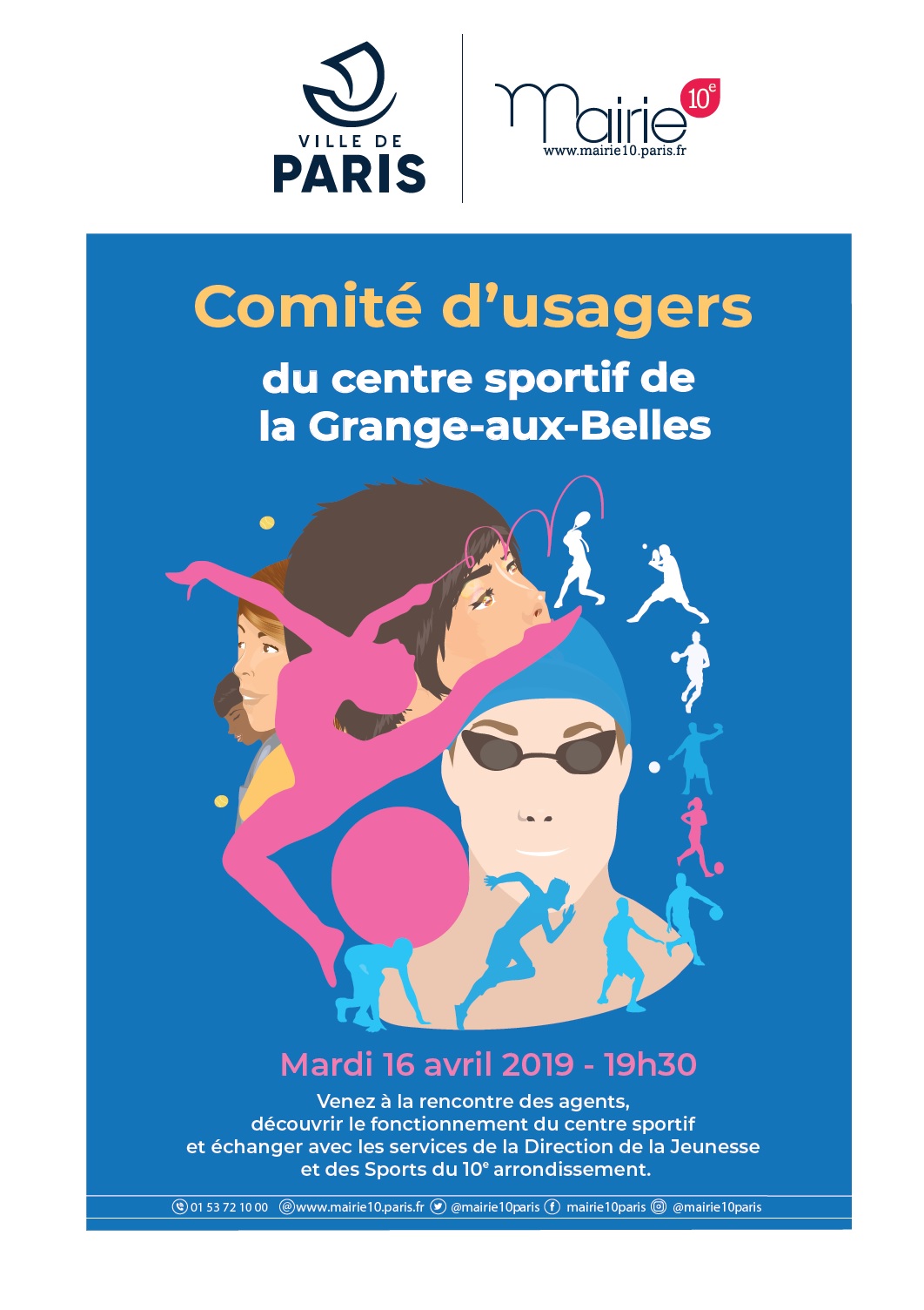 Comité d'usagers Grange-aux-Belles - affiche