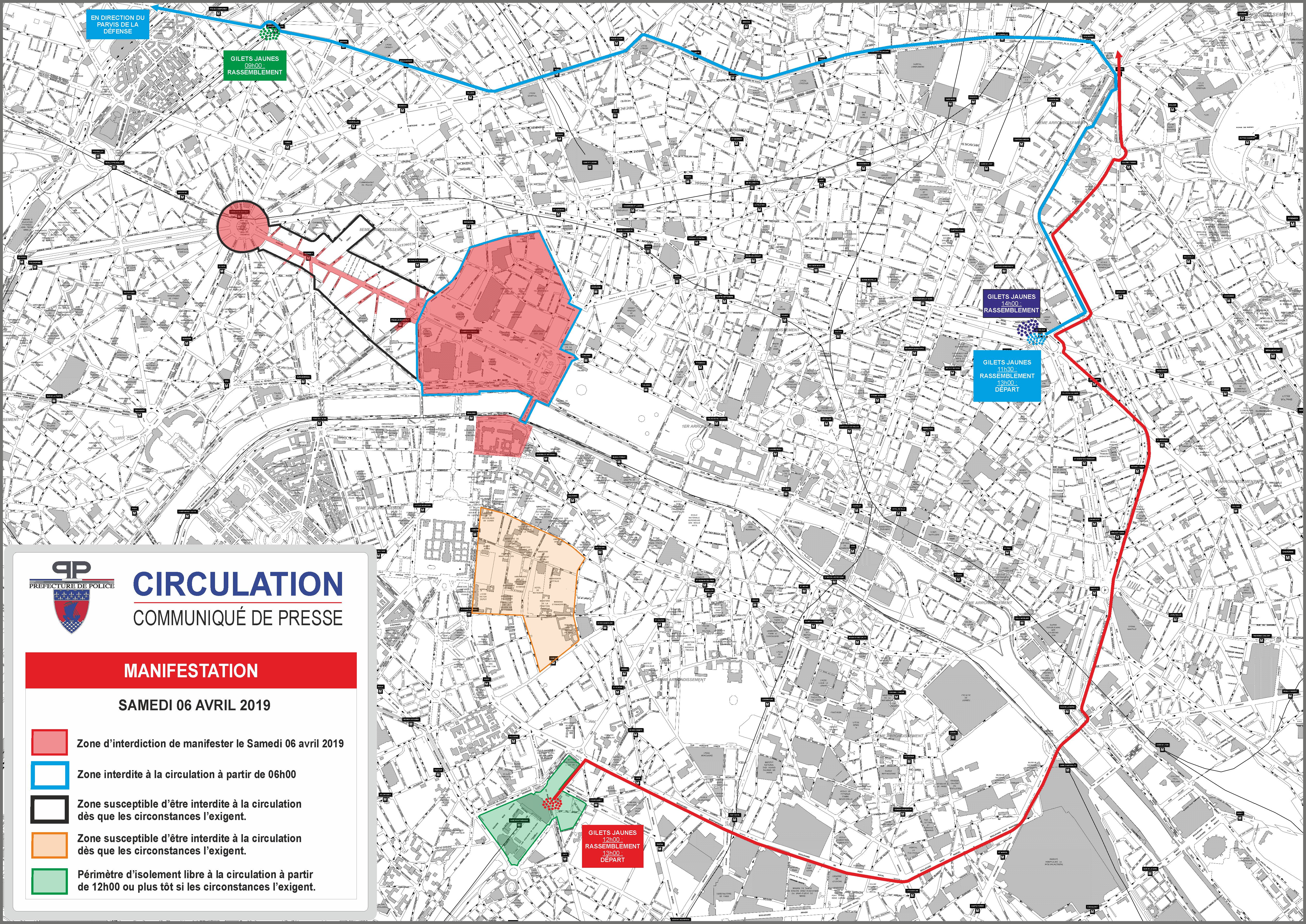 Gilets Jaunes Actualité Des Manifestations Du Samedi 6
