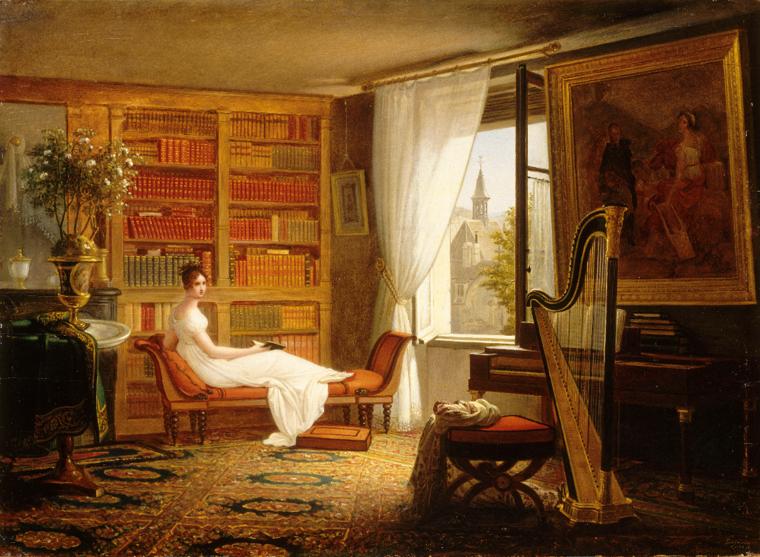 Dejuinne Le salon de Madame Récamier 1826 MLouvre (c) RMNGP Berrizi.png