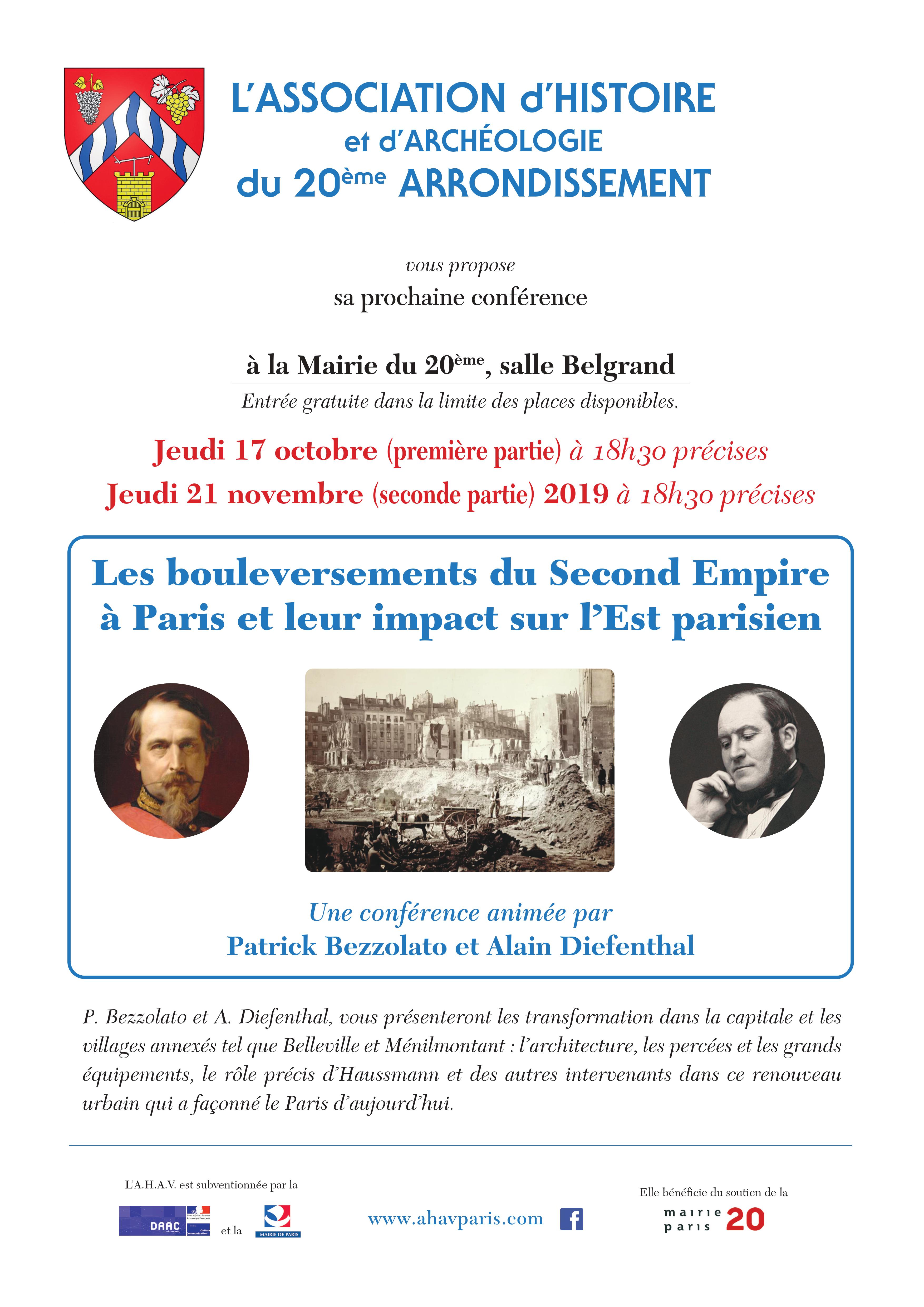 191017_Conférences AHAV octobre novembre