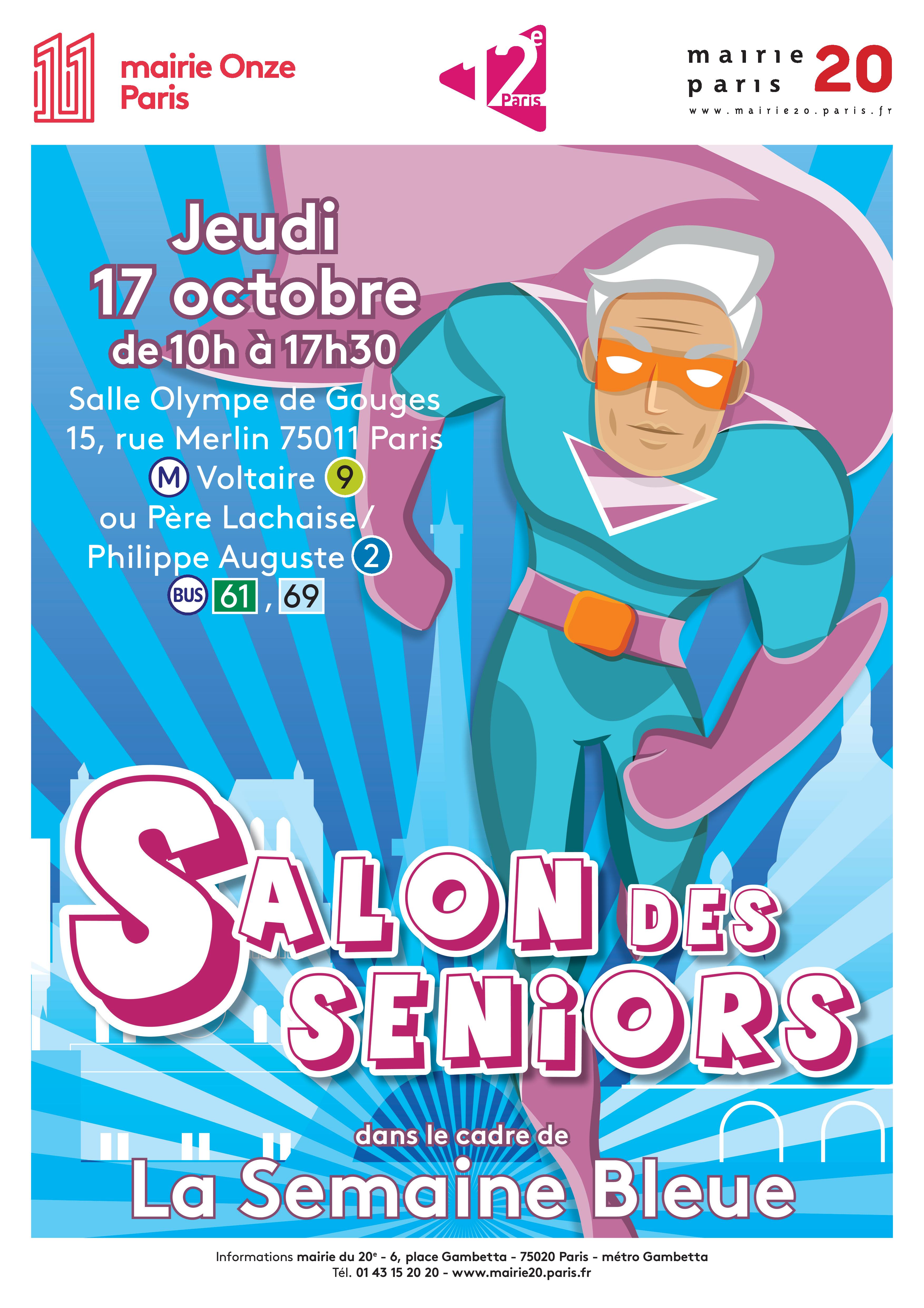Affiche Salon des seniors 2019