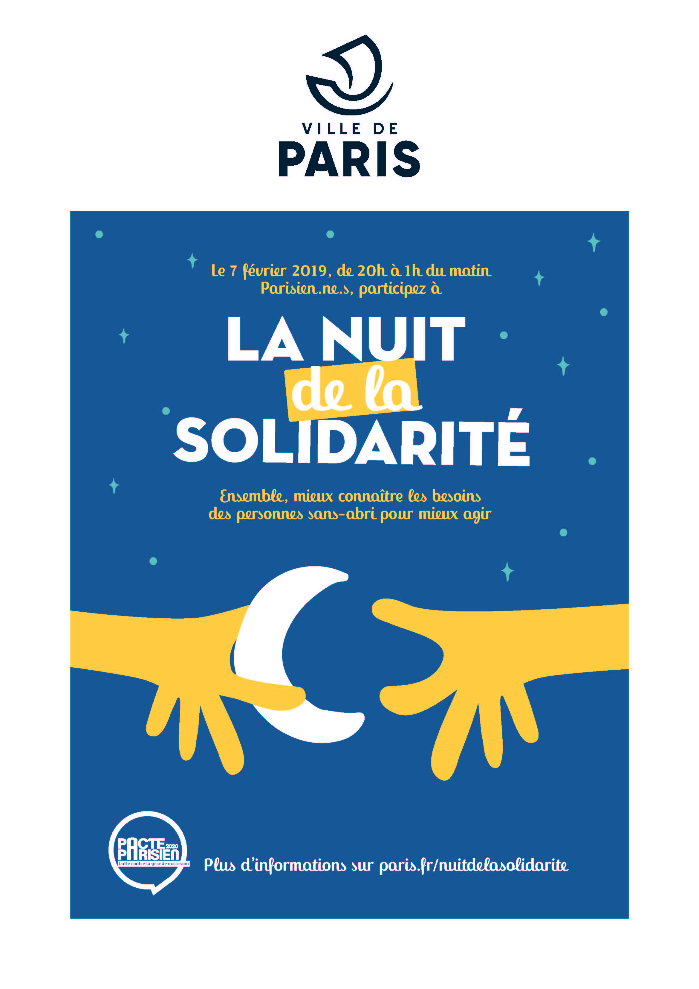 Affiche Nuit de la Solidarité