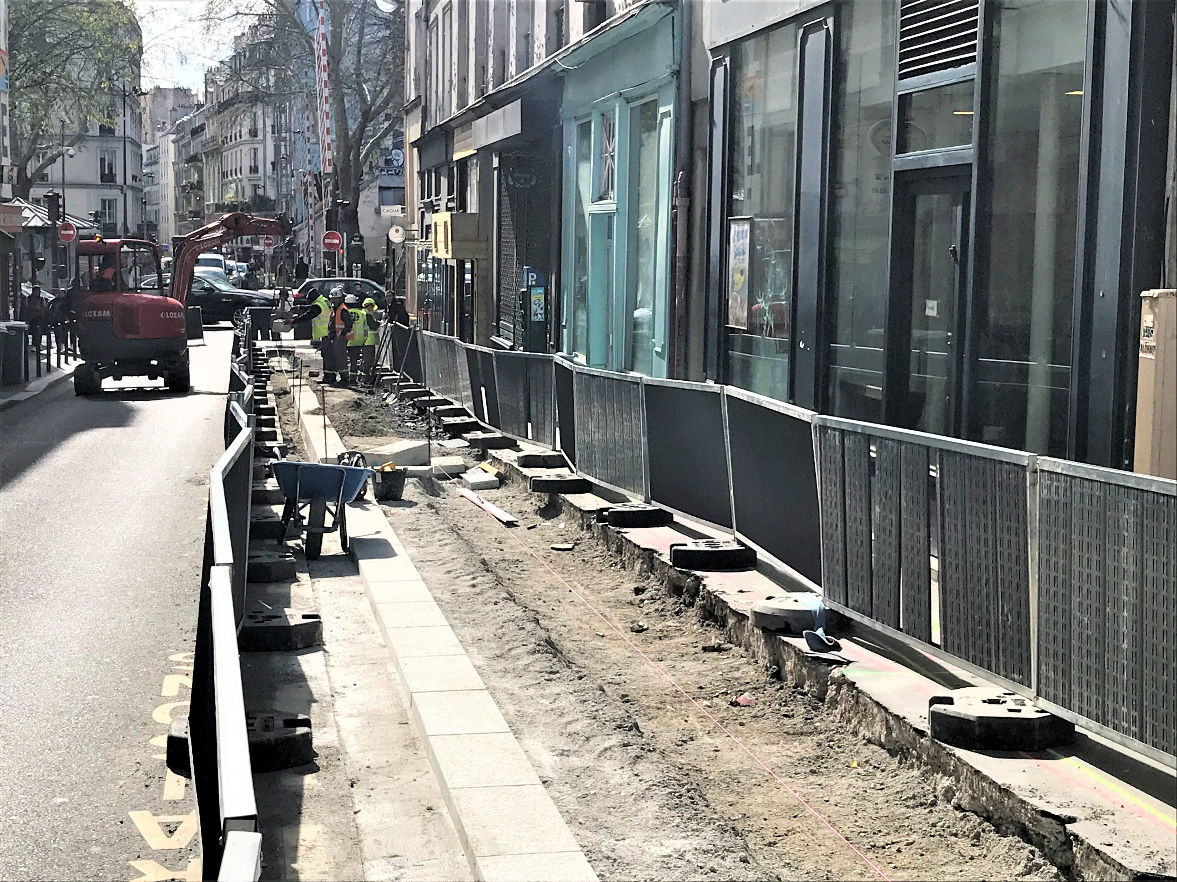 Travaux rue de la Grange-aux-Belles (Mairie 10)