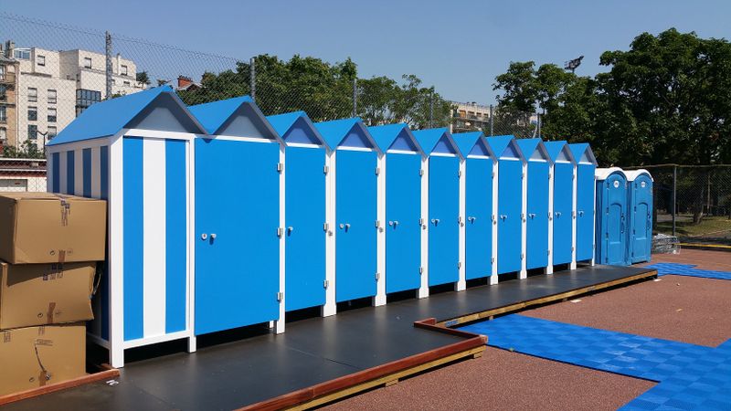 Paris Baignade Un Bassin Estival Au Centre Sportif Léo Lagrange Du