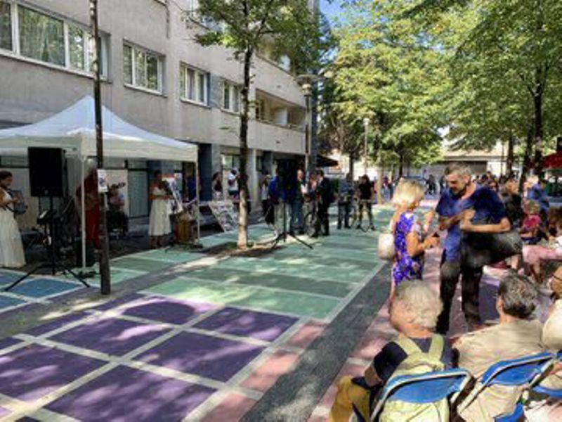 Inauguration du 29 août 2019 de l’embellissement de la rue