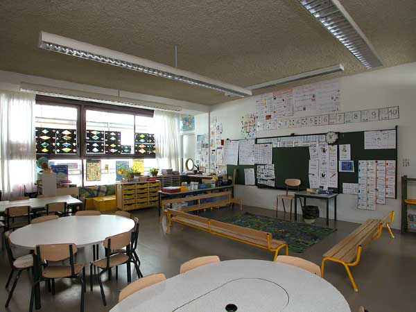 Ecole polyvalente 30 rue Cugnot (18e) - Salle de classe de l'école maternelle 51991 (Mairie de Paris)