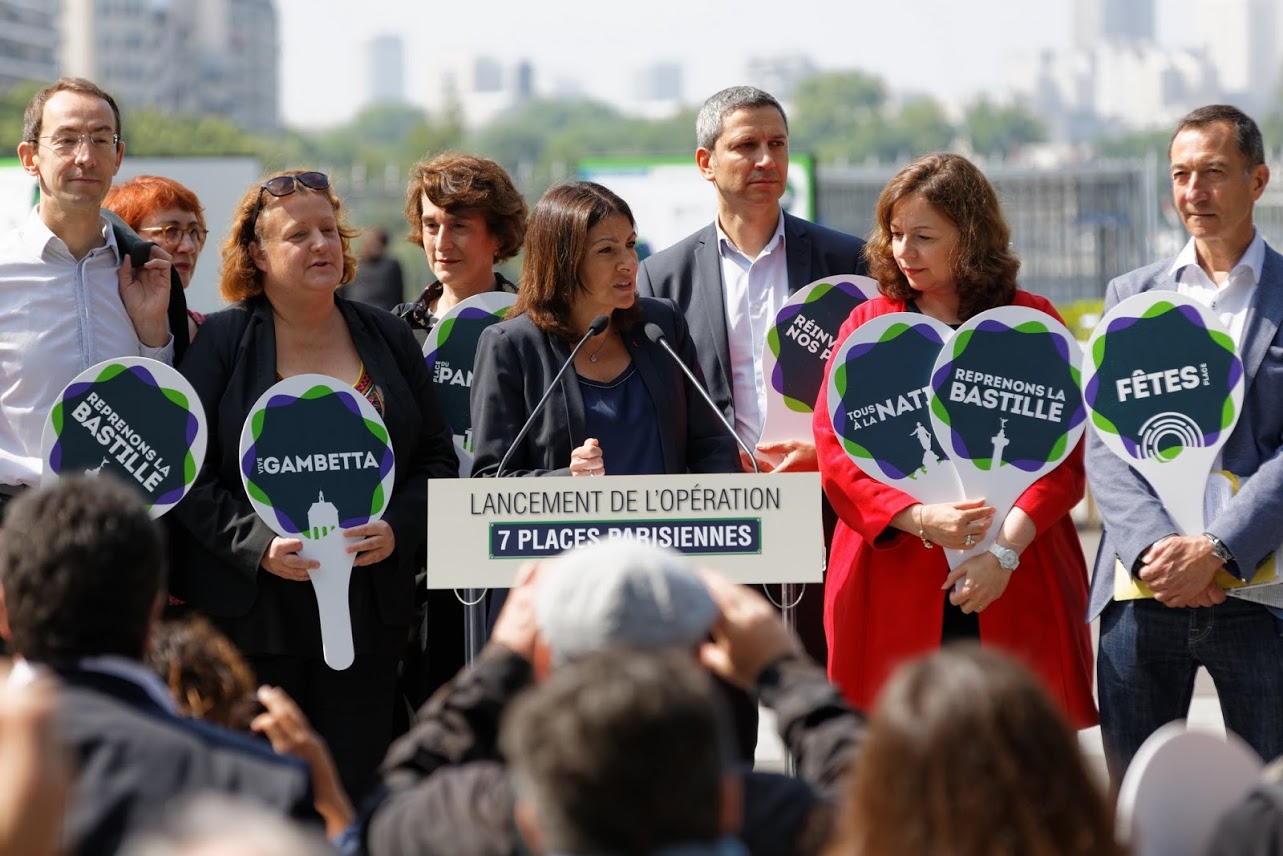 Lancement concertation sur les places (Mairie de Paris)