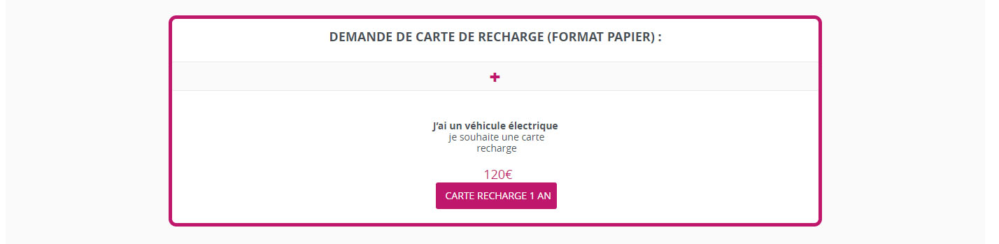 Screenshot carte recharge électrique dans le téléservice stationnement (Ville de Paris)