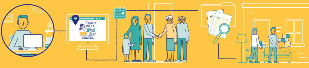Les 5 étapes pour échanger son logement social (AORIF)
