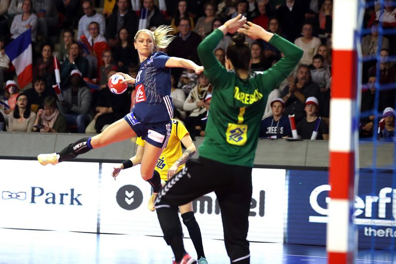 Manon Houette, équipe de France de handball (© S.Pillaud) Manon Houette, équipe de France de handball