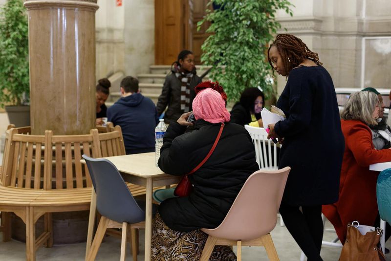 Ouverture de la halte femmes de l’Hôtel de Ville gérée par le Samu social de Paris (Henri Garat / Ville de Paris)