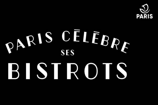 Logo Paris célèbre ses bistrots (Ville de Paris)