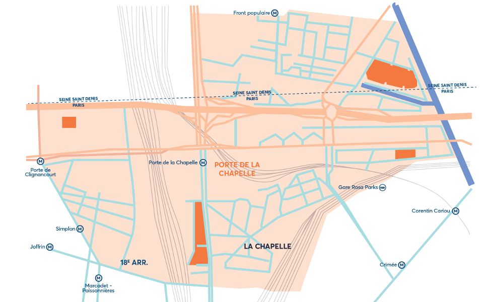 Quartier innovation urbaine Chapelle-S (Paris&co)