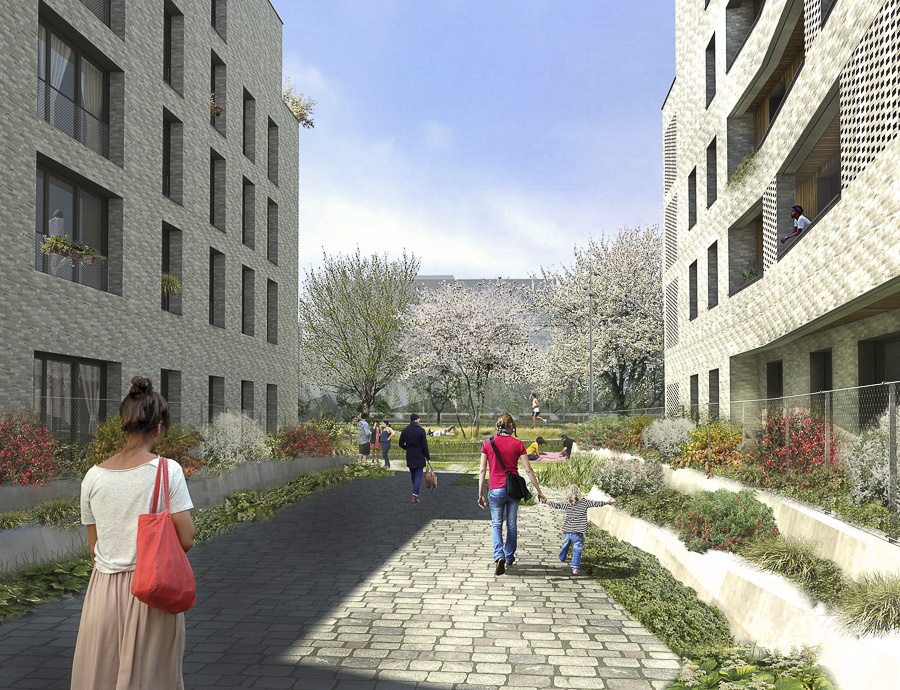 Promenade plantée (Paris Habitat)