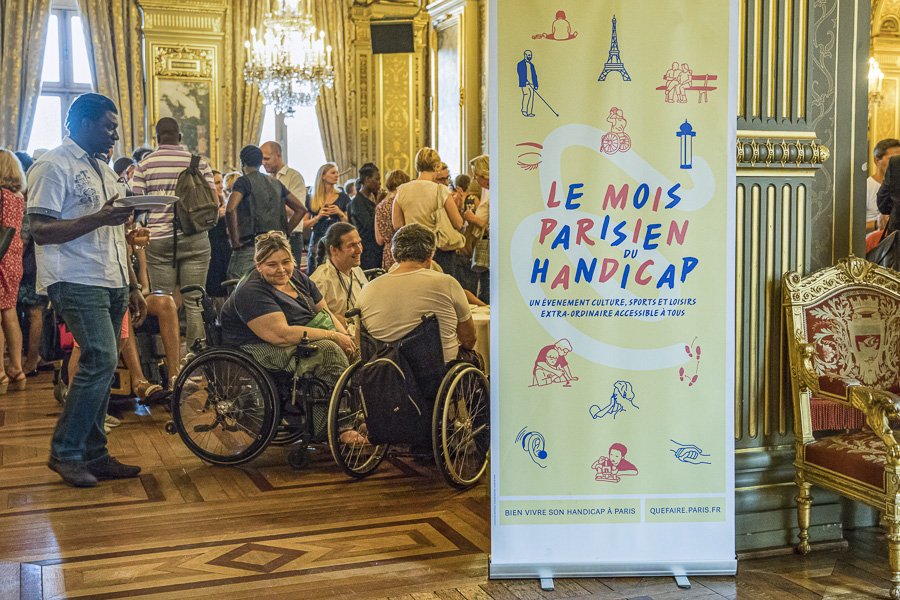 La politique parisienne du handicap , le mois du handicap (Guillaume Bontemps / ville de Paris)
