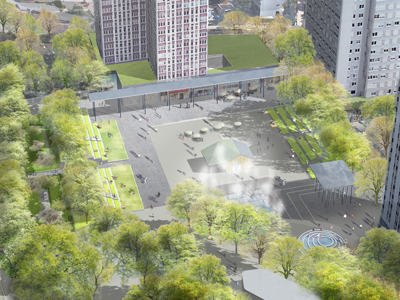 Place des fêtes après (Ville de Paris)