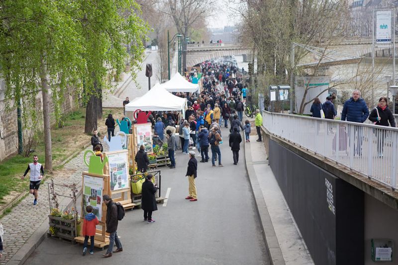 Fête au Parc des Rives de Seine (© Ville de Paris/ Jean-Baptiste Gurliat)