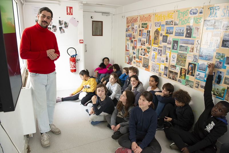 Fmac à l'école (© François Grunberg / Ville de Paris)