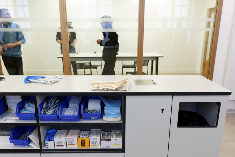 Salle de consommation à moindre risque (Henri Garat / Ville de Paris)