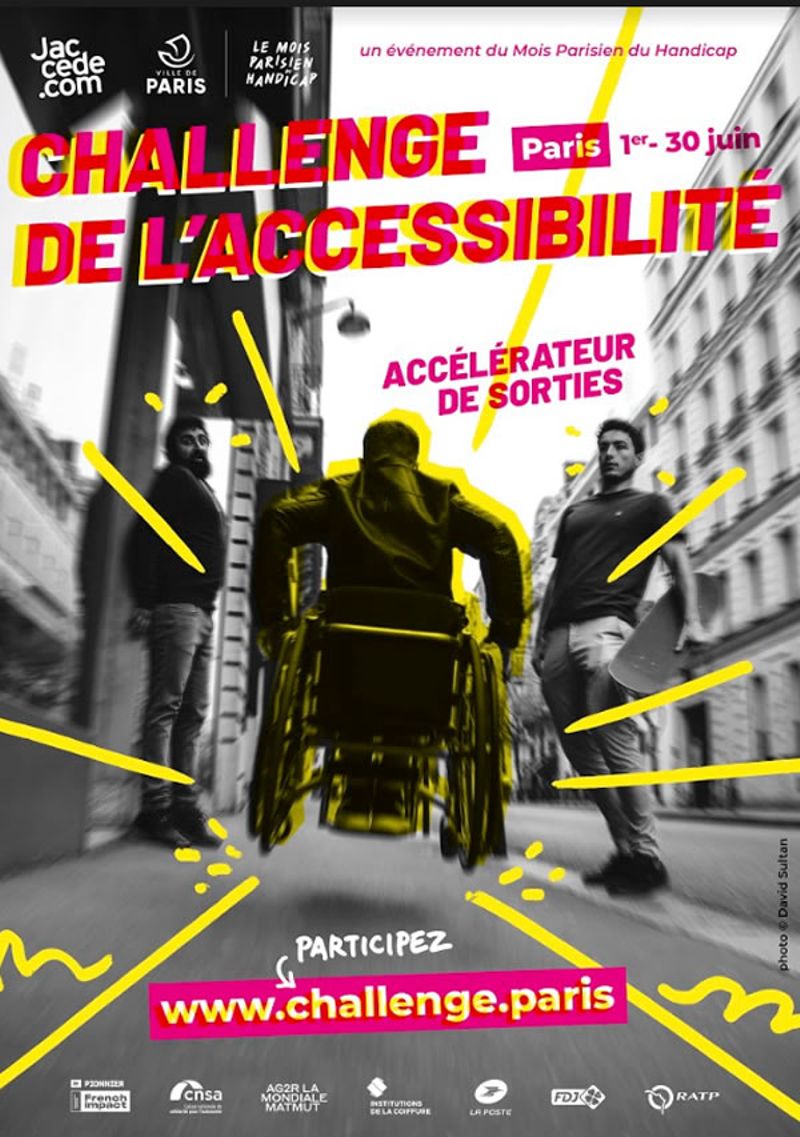 Affiche du challenge de l’accessibilité 2019. (Jaccede.com)