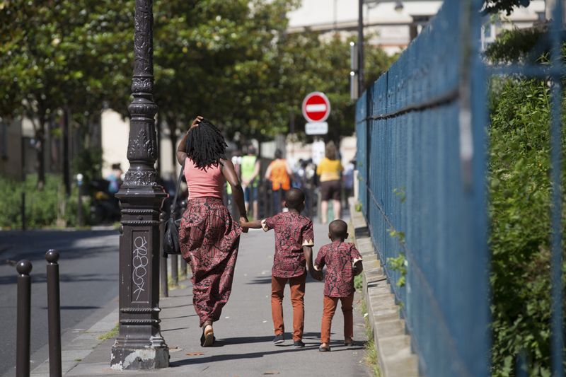 Photo N° 20 : Famille monoparentale. (Sophie Robichon / Ville de Paris)