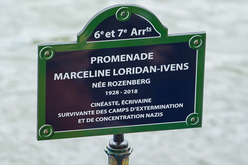 Promenade Marceline Loridan-Ivens Vig (Ville de Paris / Joséphine Brueder)