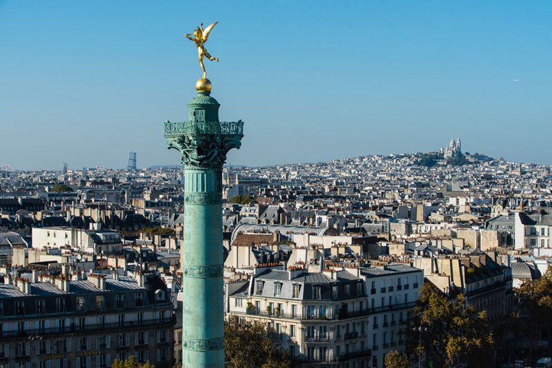 Colone de Juillet de la place de la Bastille CP (Emilie Chaix / ville de Paris)