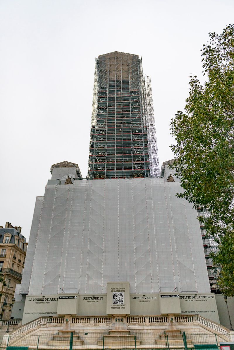 Restauration de l'église de la Trinité (François Grunberg / Ville de Paris)