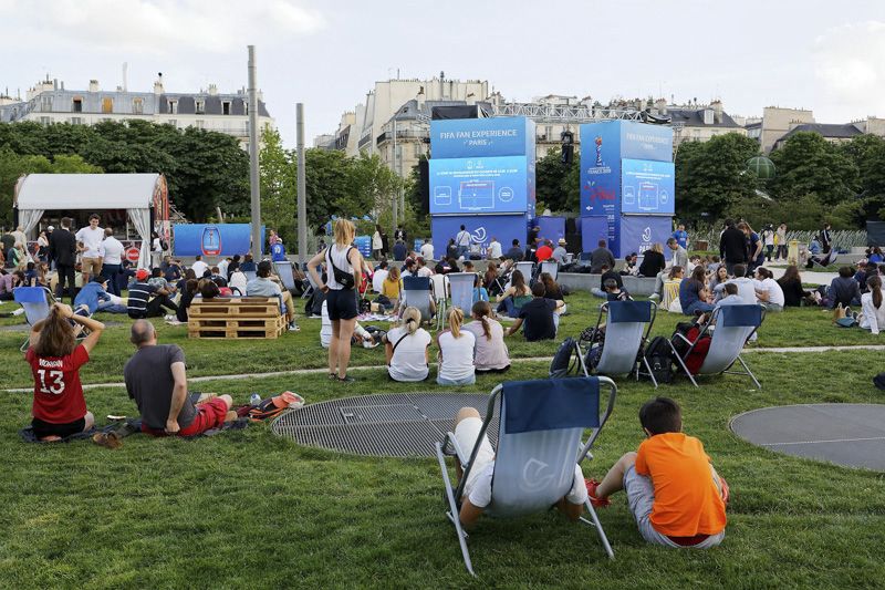 Fan Zone (Henri Garat / Ville de Paris)