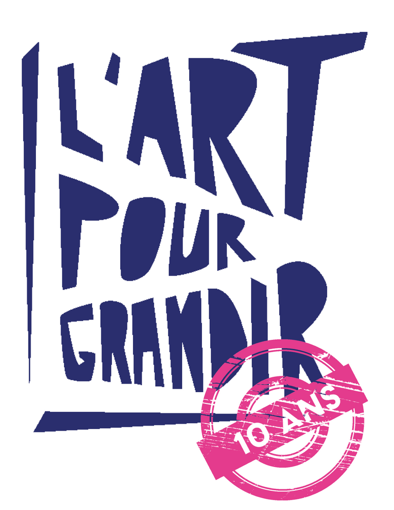 logo Art Pour Grandir 10 ans (Mairie de Paris)