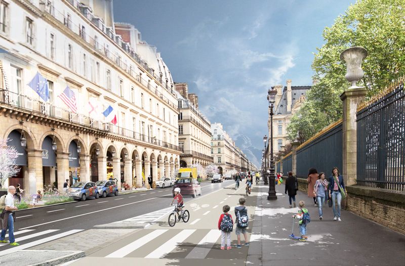 Rue de Rivoli – 3 km