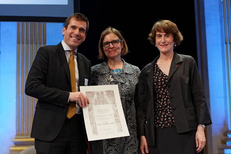 Remise du grand prix de médecine de la Ville de Paris "Jean Hamburger" à Guillaume Canaud (Ville de Paris/ DICOM- Henri Garat)