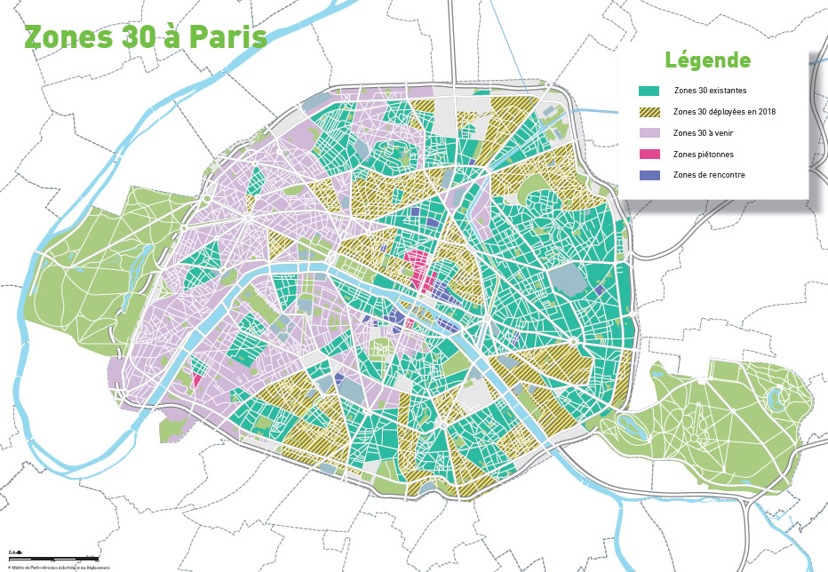 Zones 30 comment ça marche? Paris.fr